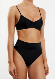Bikini Ena Top + Manami Classic Bottom Black