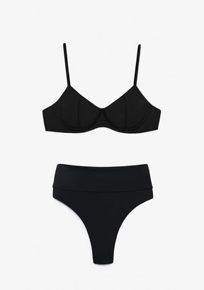 Bikini Ena Top + Manami Bottom Black