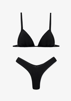 Bikini Gigi Top + Gina Bottom Black