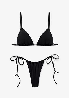 Bikini Gigi Top + Kame Bottom Black