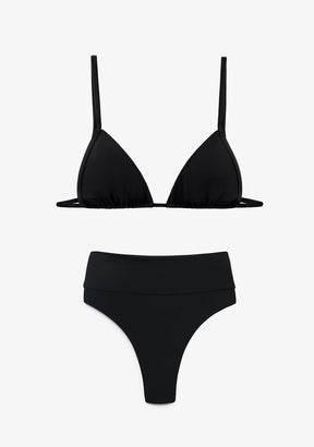 Bikini Gigi Top + Manami Bottom Black