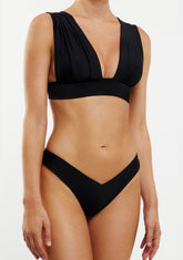 Bikini Hanan Top + Gina Bottom Black