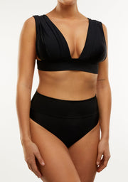 Bikini Hanan Top + Manami Classic Bottom Black