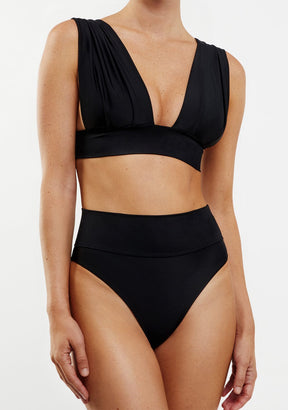 Bikini Hanan Top + Manami Bottom Black