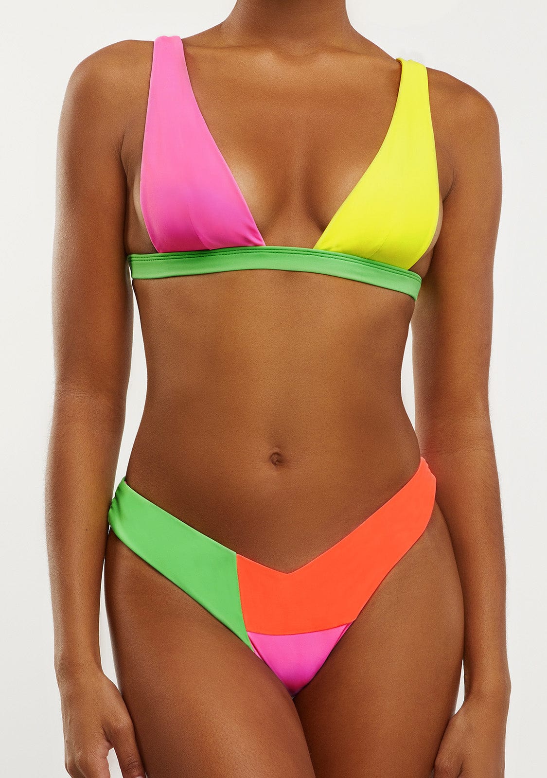 Bikini Top Kaia + Braguita Gina Multicolor