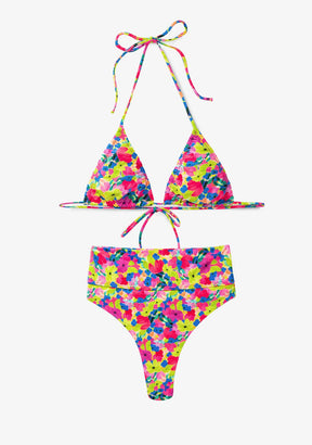 Bikini Haley Top + Manami Bottom Flowerful