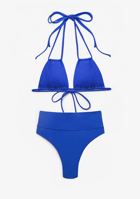 Bikini Top Akira + Braguita Manami Azul Índigo