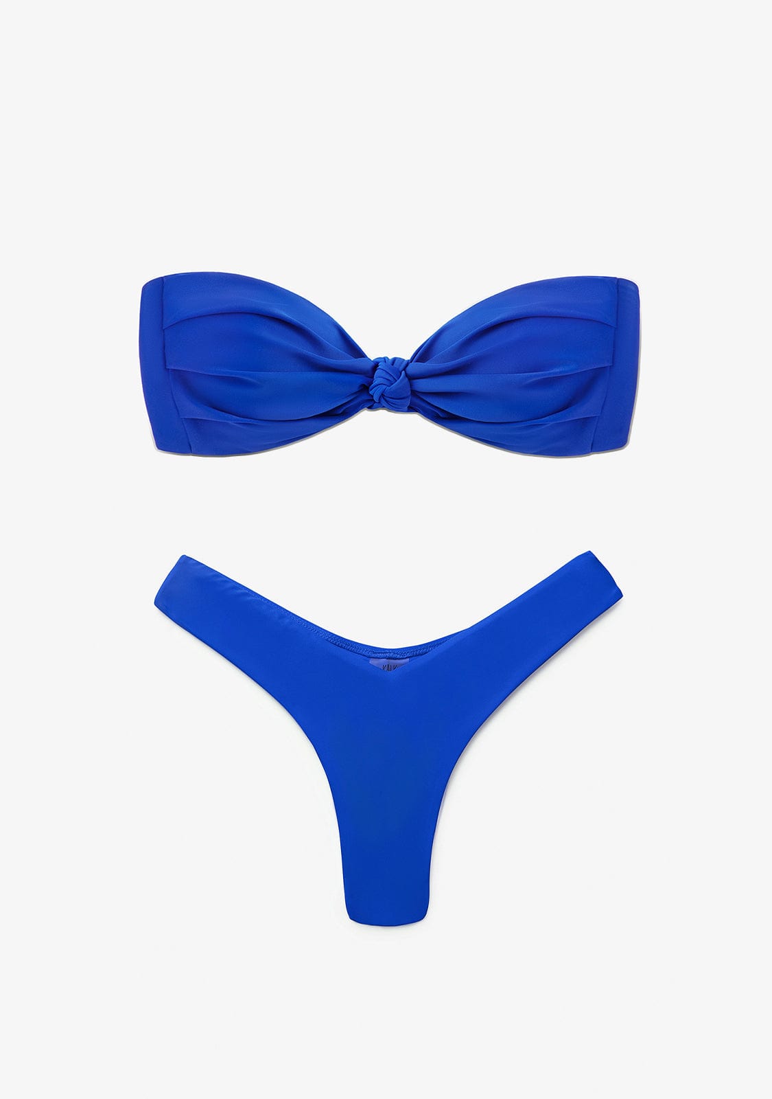 Conjunto de Biquíni Azul Indigo Top Pamela + Cueca Gina