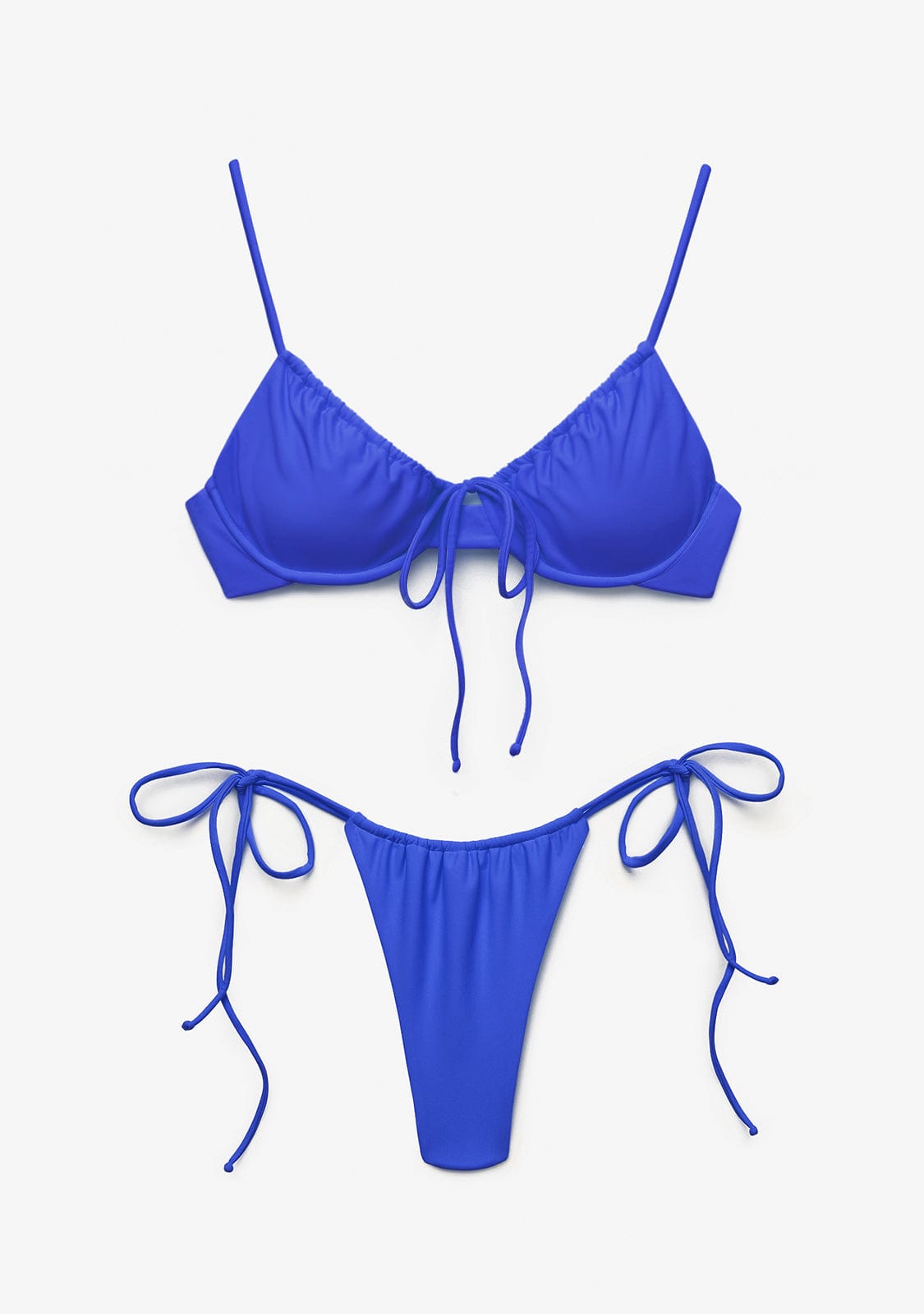 Bikini Top Rinna + Braquita Kame Azul índigo