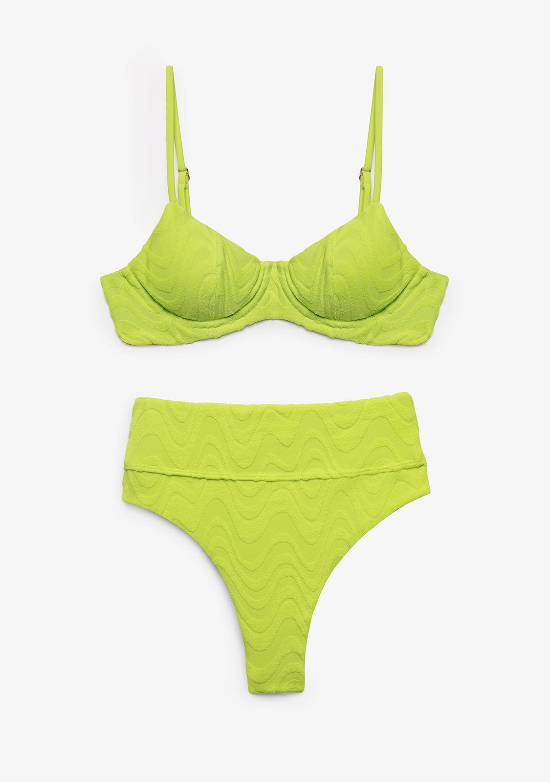 Bikini Ena Top + Manami Bottom Lime