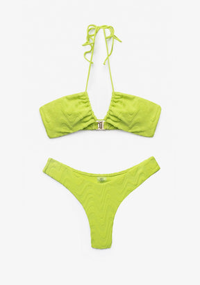 Bikini Isama Top + Gina Bottom Lime