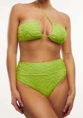 Bikini ISAMA TOP + MANAMI BOTS LIME