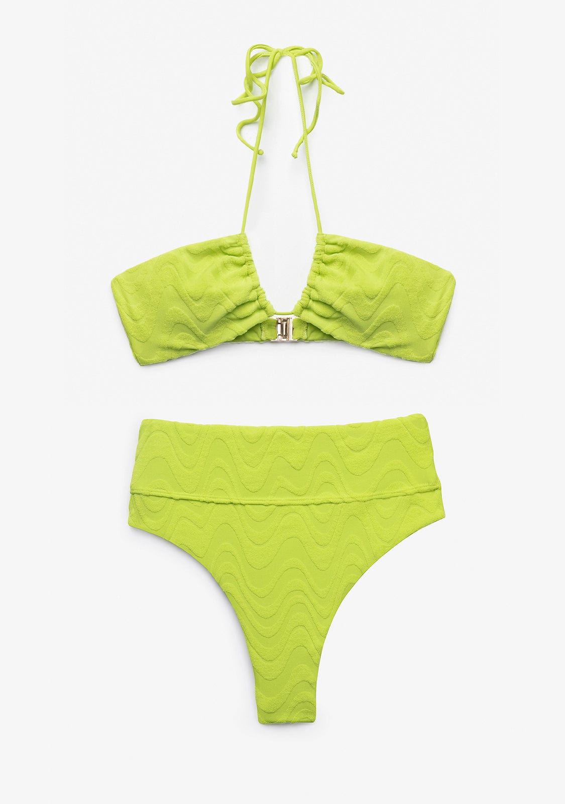 Bikini Isama Top + Manami Bottom Lime