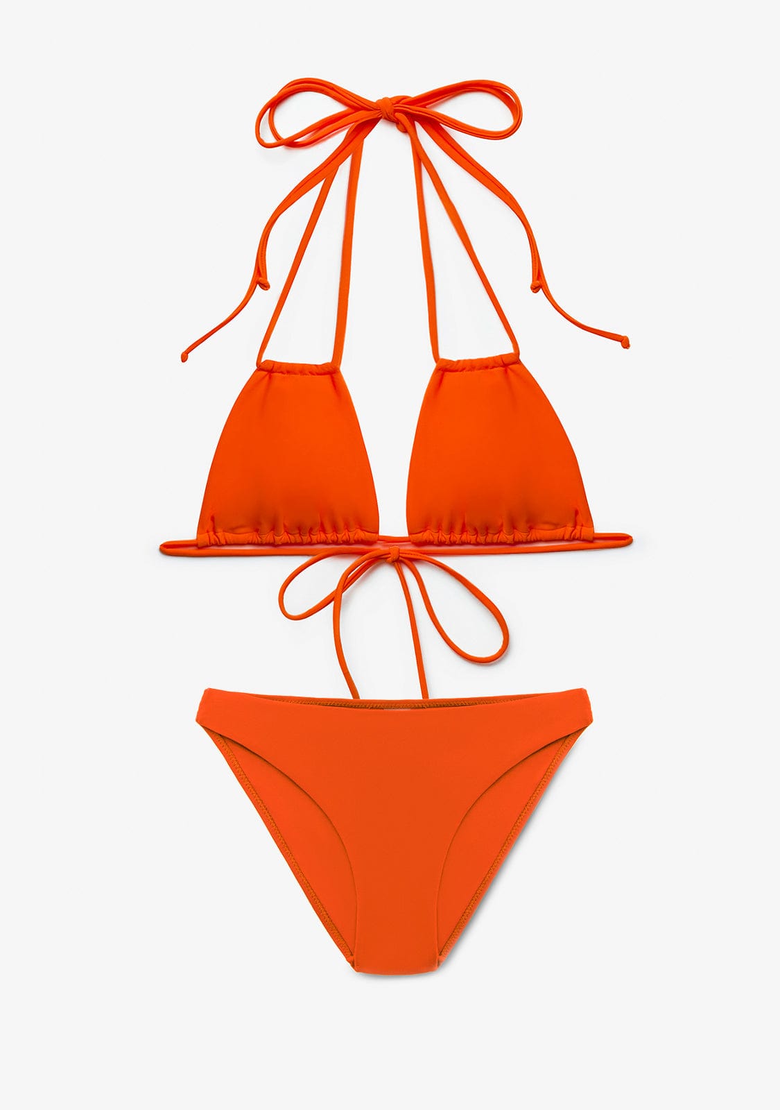 Bikini Top Akira + Braguita Gala Naranja