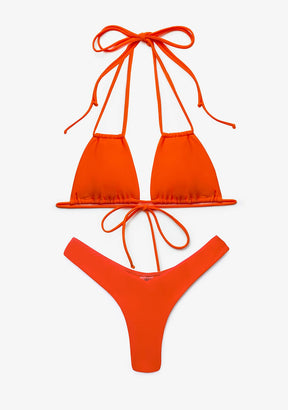 Bikini Top Akira + Braguita Gina Naranja