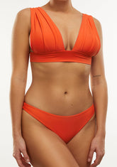 Bikini Top Hanan + Braguita Gala Naranja