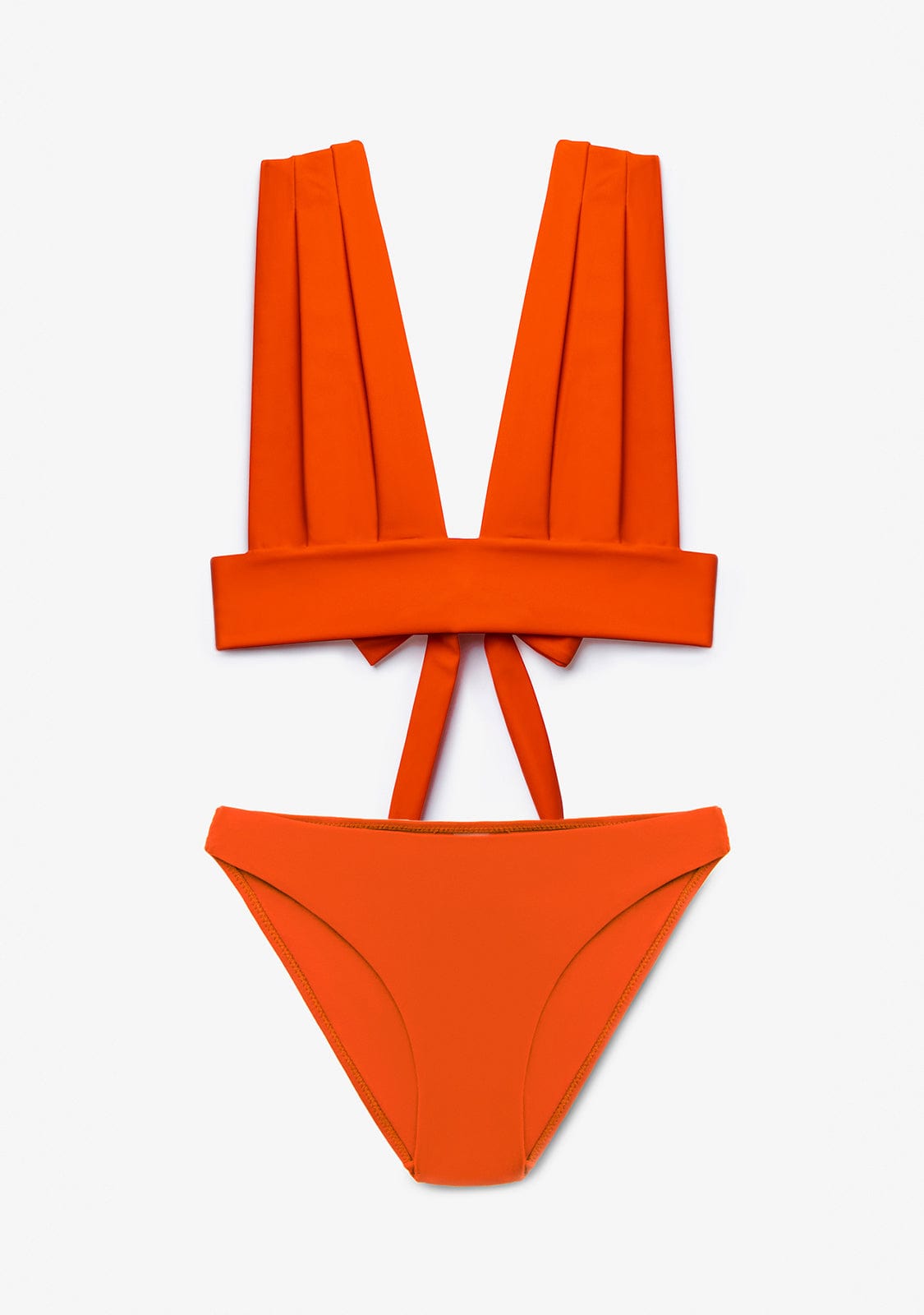 Bikini Top Hanan + Braguita Gala Naranja
