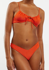 Bikini Rinna Top + Gina Bottom Orange