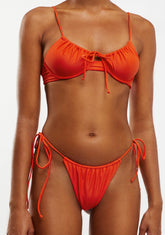 Bikini Rinna Top + Kame Bottom Orange