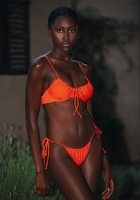 Bikini Rinna Top + Kame Bottom Orange
