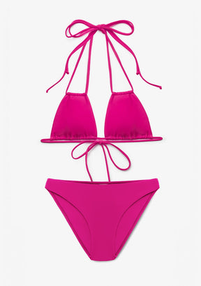 Bikini Akira Top + Gala Bottom Royal Pink