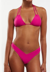 Bikini Akira Top + Gina Bottom Royal Pink