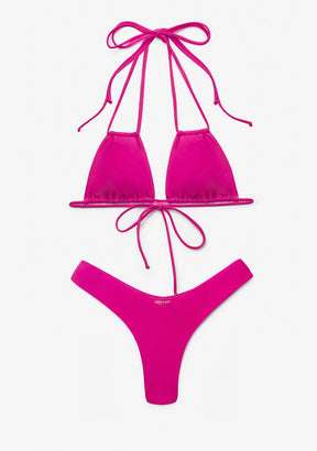 Bikini Akira Top + Gina Bottom Royal Pink