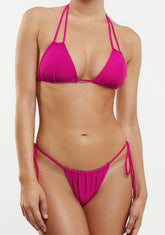 Bikini Akira Top + Kame Bottom Royal Pink