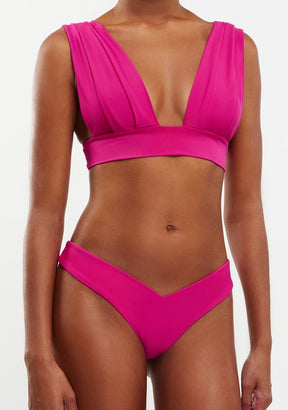 Bikini Hanan Top + Gina Bottom Royal Pink