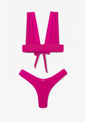 Bikini Hanan Top + Gina Bottom Royal Pink