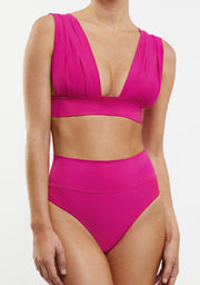 Bikini Hanan Top + Manami Bottom Royal Pink