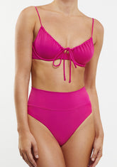 Bikini Rinna Top + Manami Bottom Royal Pink