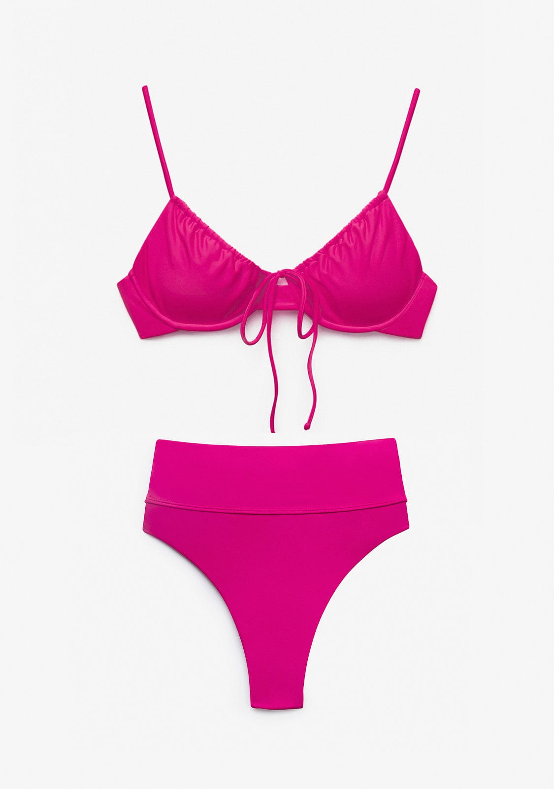 Bikini Rinna Top + Manami Bottom Royal Pink