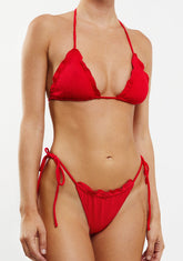 Bikini Top Haley + Braguita Kame Rojo