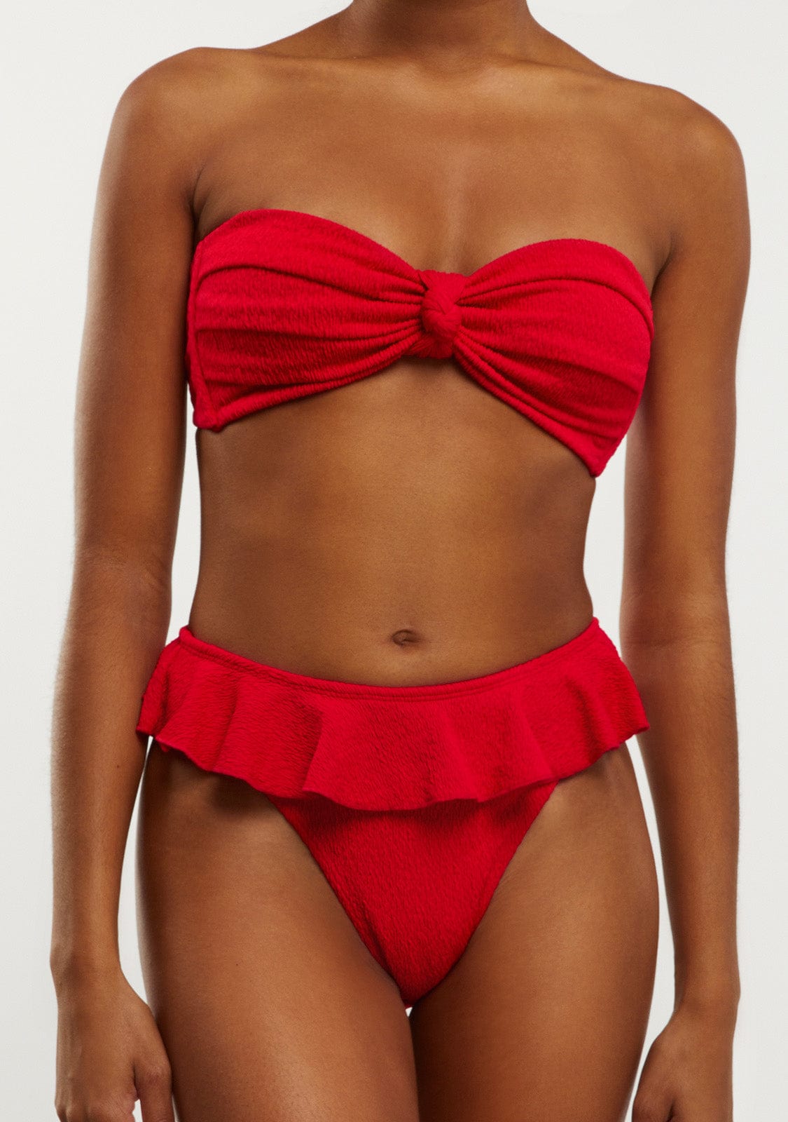 Bikini Pamela Top + Jolly Bottom Rustic Red