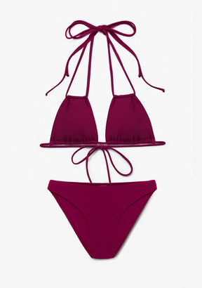 Bikini Akira Top + Gala Bottom Wine