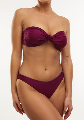 Bikini Pamela Top + Gala Bottom Wine