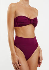 Bikini Pamela Top + Manami Bottom Wine