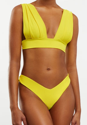 Bikini Top Hanan + Braguita Gina Amarillo