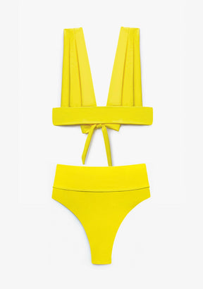 Bikini Top Hanan + Braguita Manami Amarillo