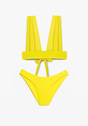 Bikini Top Hanan + Braguita Riva Amarillo