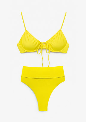 Bikini Rinna Top + Manami Bottom Yellow