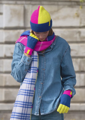 Gloves Trident Blue Kalk