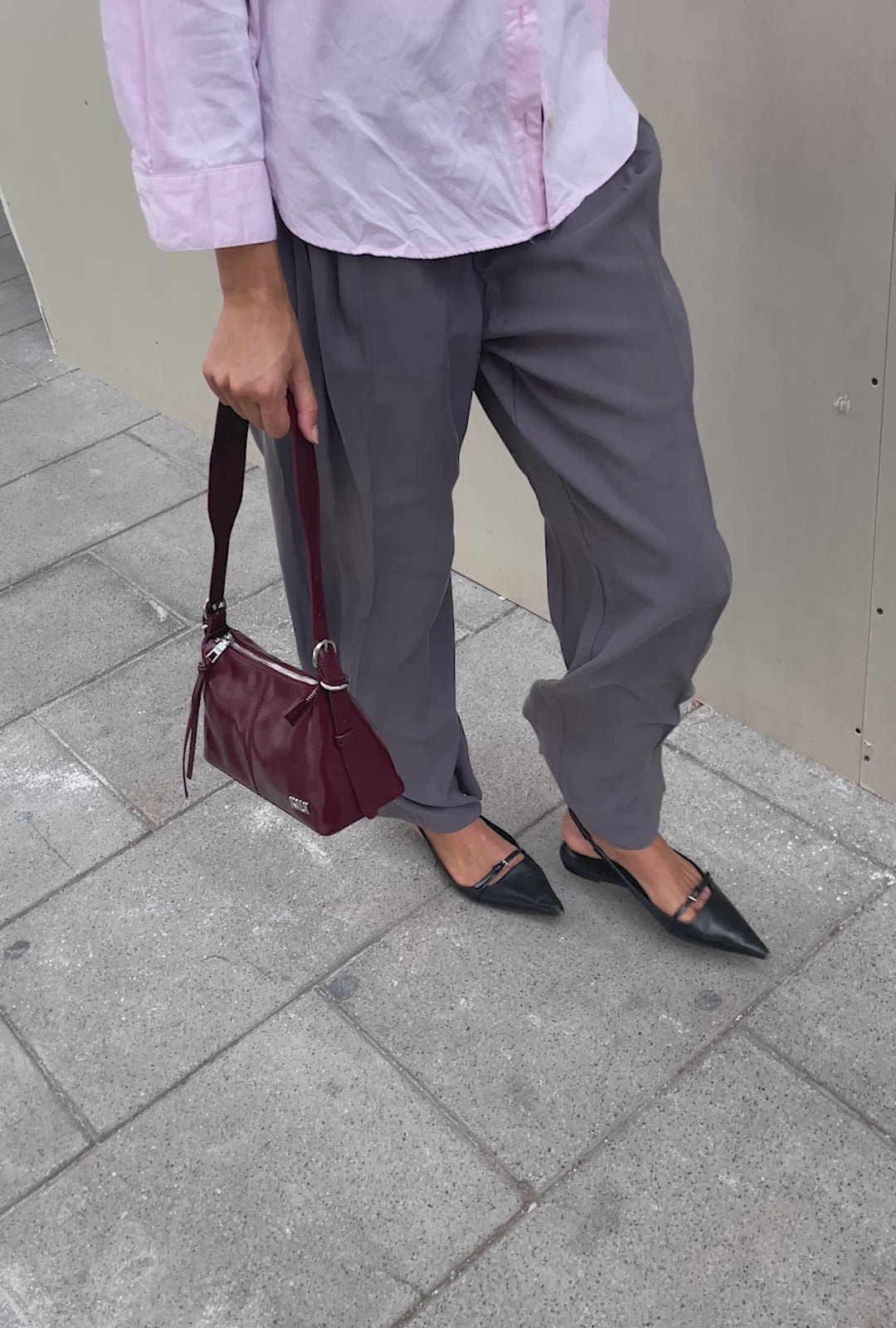 Cargar video: Bolso Burgundy Colette Kalk