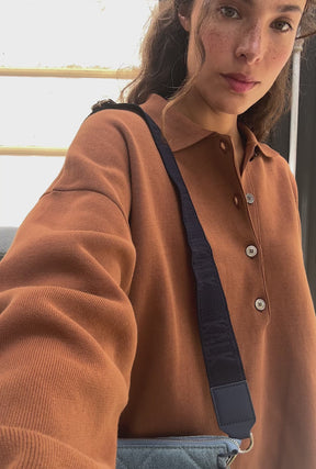 Bolso Relaxed Denim Kalk