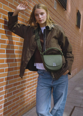 Double Bag Khaki Kalk