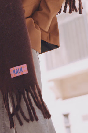 Beanie First Braun Kalk