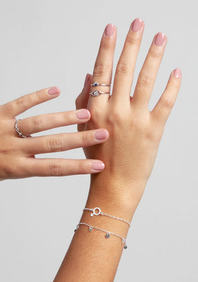 Bracelete Moeda de Prata