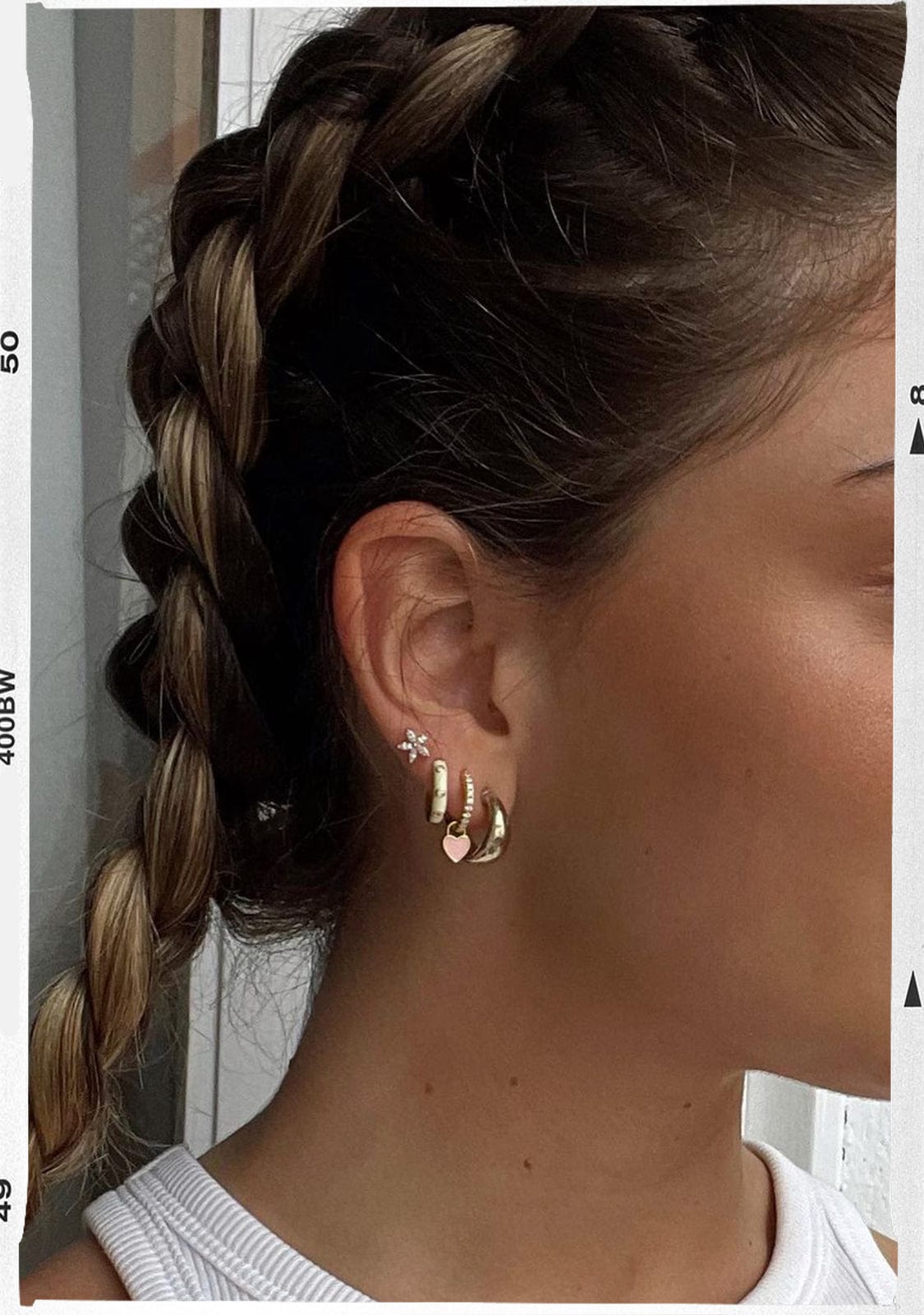 Ear Piercing Flore Gold