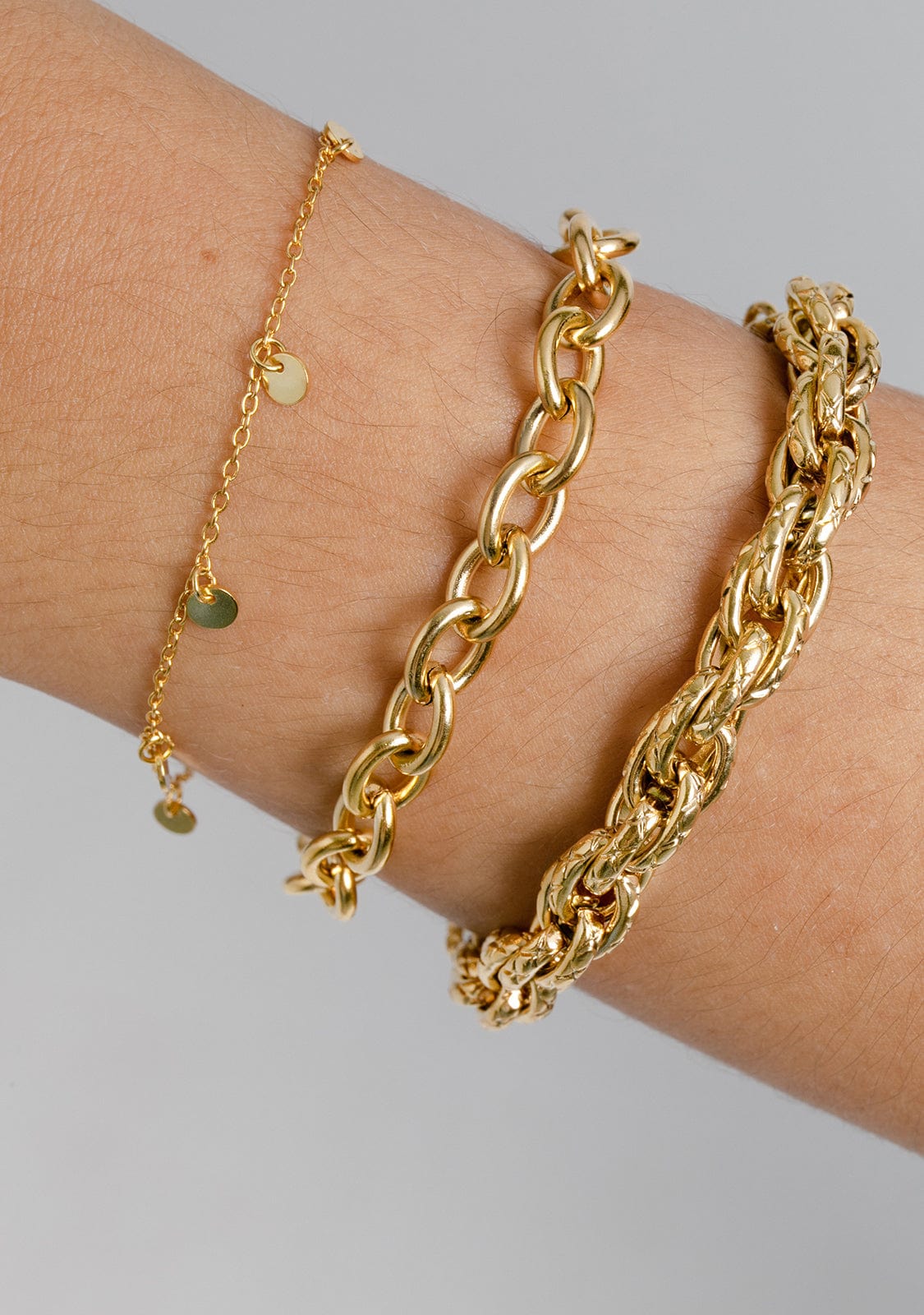 Bracelet Byzantine Gold
